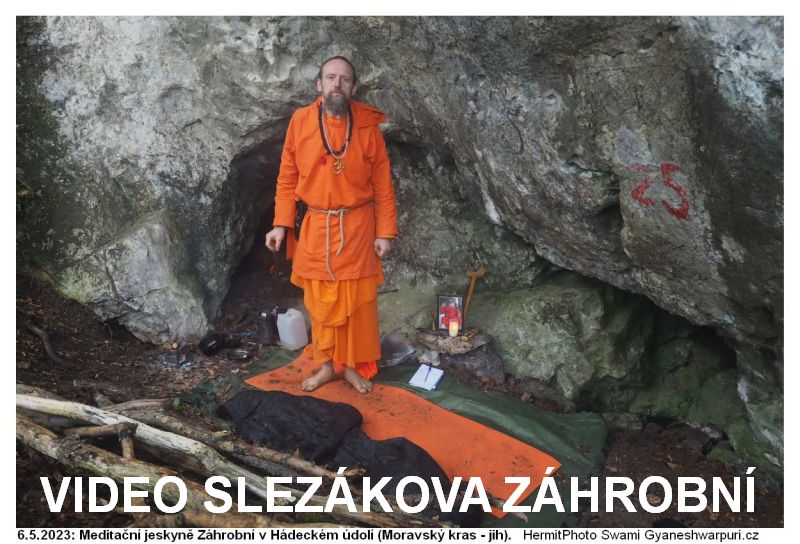 Video Slezákova Záhrobní jeskyně.